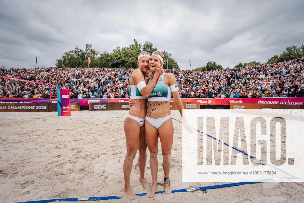 Women s Beach Volleyball German Championship Final German Beach Championship August 30, 2026: Sandra Ittlinger and Kim van de Velde win the final and are crowned German champions in Dortmund, Revierpark Wischlingen, North Rhine-Westphalia, Germany