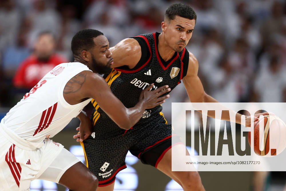 Poland v Germany: Group K - FIBA Basketball World Cup 2027 European Qualifier Jordan Loyd and Tristan Da Silva during the FIBA Basketball World Cup European Qualifier Group K match between Poland and Germany at Ergo Arena in Gdansk, Poland, on August 30, 2026. Gdansk Poland