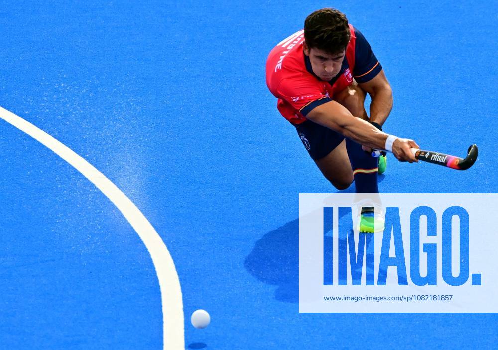 Spain s Jordi Bonastre in action during a Field hockey, Feldhockey game between Spain and Germany, the men s final at the 2026 Hockey World Cup, on Sunday 30 August 2026, in Wavre. The 2026 edition of the Hockey World Cup takes place in Belgium and The Netherlands from August 15 to August 30. DIRKxWAEM x184753502x