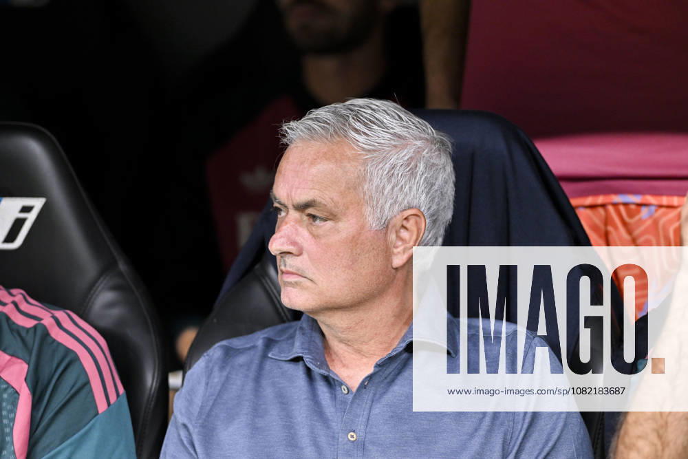 JOSE MOURINHO heach coach of Real Madrid CF during the match on Matchday 3 of the 2026-27 National League First Division Championship between REAL MADRID C.F. and MALAGA CF, played at the Bernabeu Stadium on August 30, 2026, in Madrid, Spain. Madrid Spain - ZUMAc312 20260830_zsp_c312_003