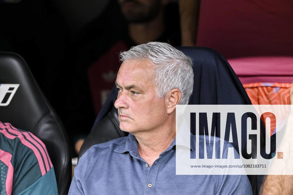 JOSE MOURINHO heach coach of Real Madrid CF during the match on Matchday 3 of the 2026-27 National League First Division Championship between REAL MADRID C.F. and MALAGA CF, played at the Bernabeu Stadium on August 30, 2026, in Madrid, Spain. REAL MADRID C.F. Vs. MALAGA CF - 2026 27 National League First Division Championship (08 30 26) - ZUMAc312 20260830_zsp_c312_003