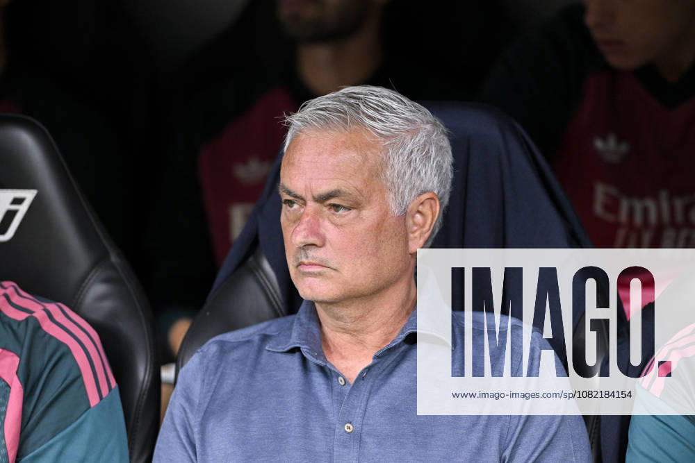 JOSE MOURINHO heach coach of Real Madrid CF during the match on Matchday 3 of the 2026-27 National League First Division Championship between REAL MADRID C.F. and MALAGA CF, played at the Bernabeu Stadium on August 30, 2026, in Madrid, Spain. Madrid Spain - ZUMAc312 20260830_zsp_c312_005