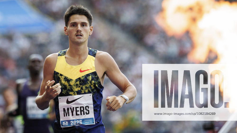 Cameron MYERS (AUS Australia), wins in the 1500m during the ISTAF at Olympic Stadium on August 30, 2026 in Berlin, Germany. Germany