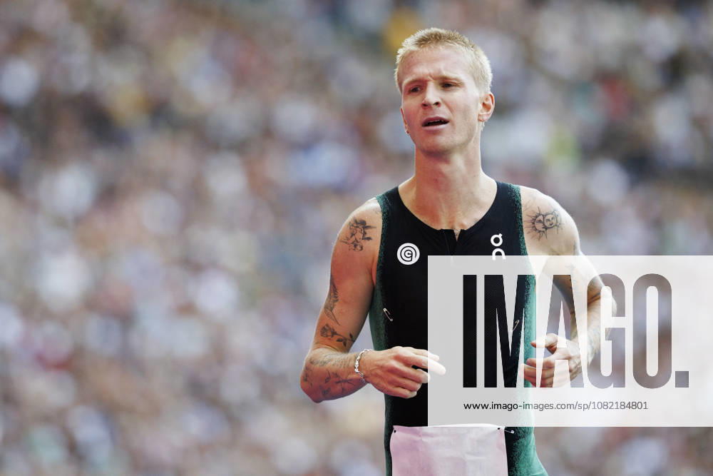 Robert FARKEN (GER Germany) after the 1500m during the ISTAF at Olympic Stadium on August 30, 2026 in Berlin, Germany. Germany