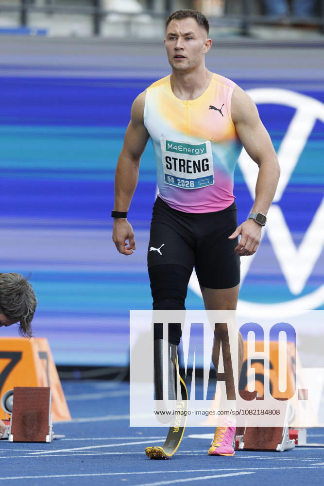 Felix STRENG (GER Germany) competing in the para 100m during the ISTAF at Olympic Stadium on August 30, 2026 in Berlin, Germany. Germany