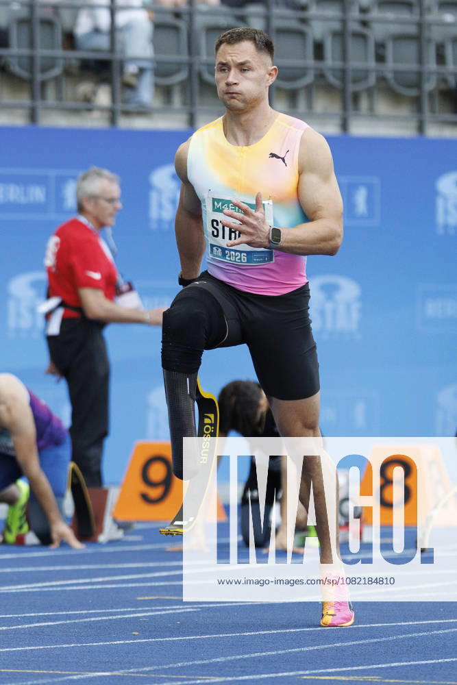 Felix STRENG (GER Germany) competing in the para 100m during the ISTAF at Olympic Stadium on August 30, 2026 in Berlin, Germany. Germany