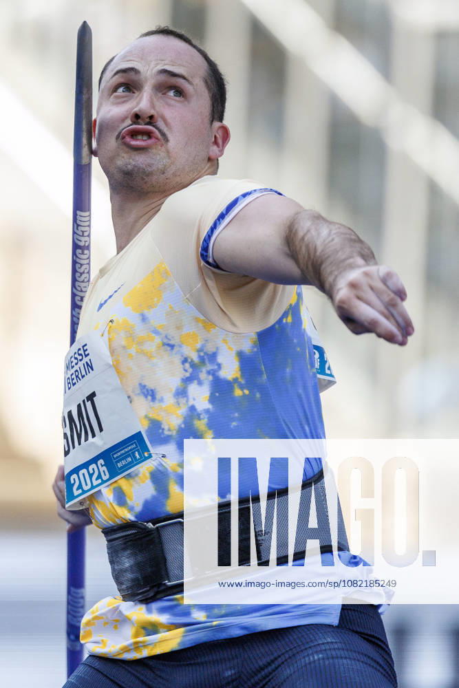 Douw SMIT (RSA South Africa) competing in the javelin throw during the ISTAF at Olympic Stadium on August 30, 2026 in Berlin, Germany. Germany