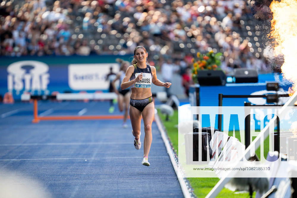 Gesa KRAUSE (GER Germany) competing in the Women 3000M Steeplechase, during the ISTAF at Olympic Stadium on August 30, 2026 in Berlin, Germany.