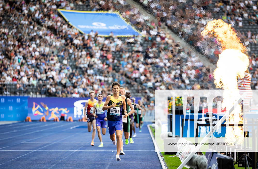 ISTAF 2026 Berlin, August 30, 2026. Photo: Cameron Myers from Australia wins the men s 1,500-meter race at ISTAF Berlin on August 30, 2026, at the Olympic Stadium in Berlin, Germany.