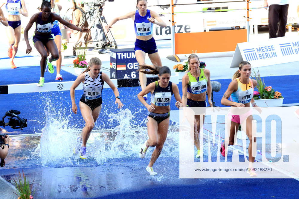 Track and Field, GER DEU, Berlin, Germany, ISTAF Steeplechase, Women, Gesa Felicitas Krause, Hyde, Guerth, Coburn, Berlin Olympic Stadium, Berlin, Germany