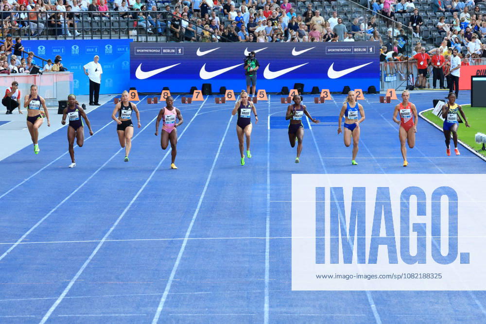 Track and Field, GER DEU, Berlin, Germany, ISTAF Women s 100m, Christania Williams, Berlin Olympic Stadium, Berlin, Germany