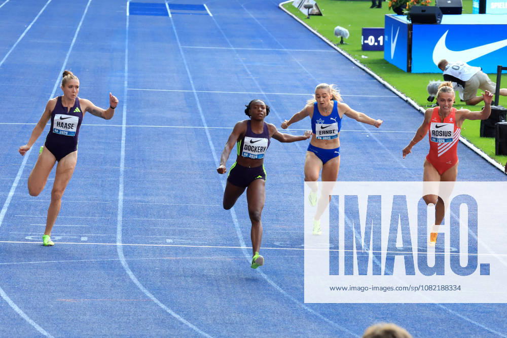 Track and Field, GER DEU, Berlin, Germany, ISTAF Women s 100m, Christania Williams, Berlin Olympic Stadium, Berlin, Germany