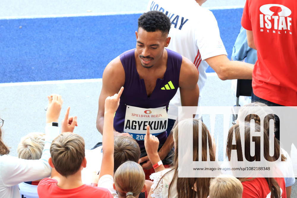 Track and Field, GER DEU, Berlin, Germany, ISTAF 400m Hurdles, Men, Emil Agyekum, Berlin Olympic Stadium, Berlin, Germany