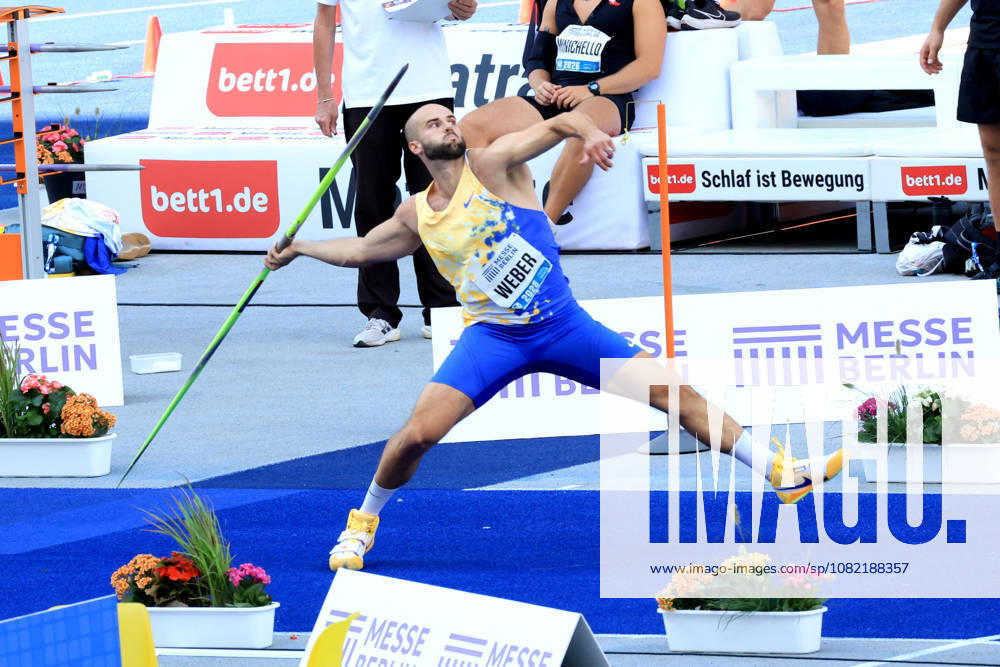 Track and Field, GER DEU, Berlin, Germany, ISTAF Javelin Throw, Julian Weber, Berlin, Berlin Olympic Stadium, Berlin, Germany