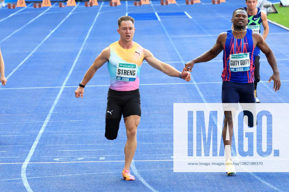 Track and Field, GER DEU, Berlin, Germany, ISTAF 100m Para Men, Felix Streng, Guity Guity Berlin, Berlin Olympic Stadium, Berlin, Germany