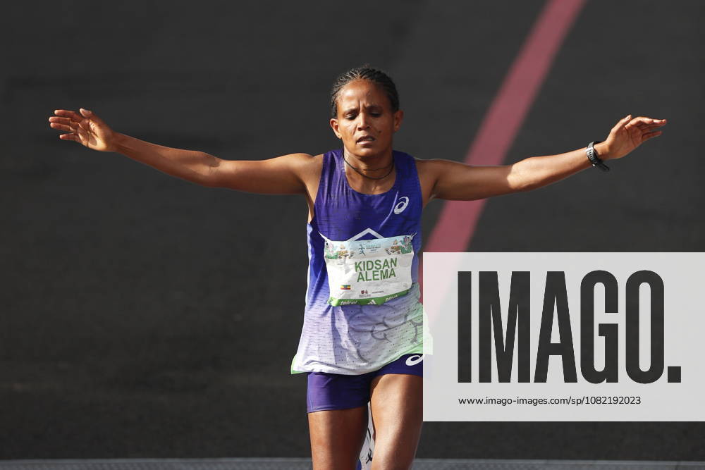 43rd edition of the Mexico City Marathon Ethiopian Gebremedhin Kidsan Alema crosses the finish line in second place in the women s category at the 43rd edition of the Mexico City Marathon 2026 in Mexico City, Mexico, 30 August 2026. Ciudad de México (es-ES) Mexico