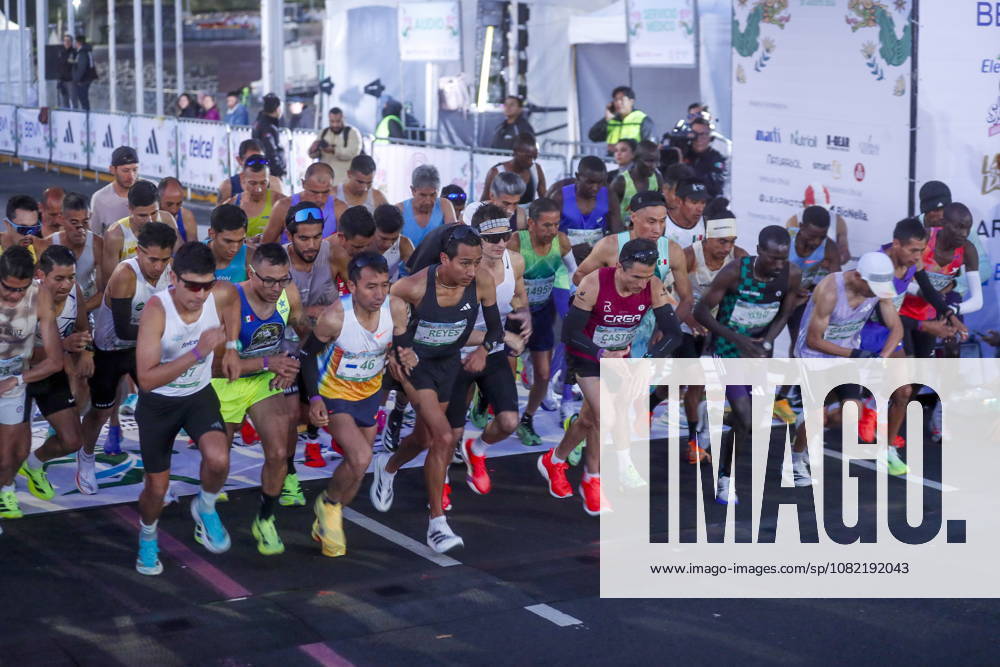 43rd edition of the Mexico City Marathon People participate in the 43rd edition of the Mexico City Marathon 2026 in Mexico City, Mexico, 30 August 2026. Ciudad de México (es-ES) Mexico