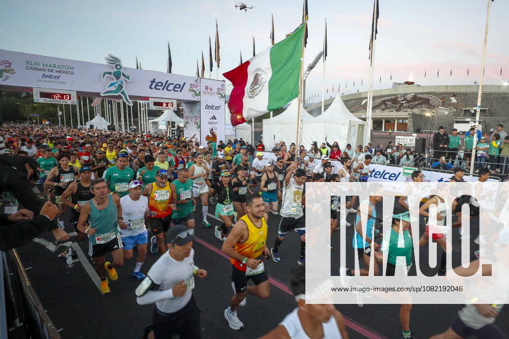 43rd edition of the Mexico City Marathon People participate in the 43rd edition of the Mexico City Marathon 2026 in Mexico City, Mexico, 30 August 2026. Ciudad de México (es-ES) Mexico
