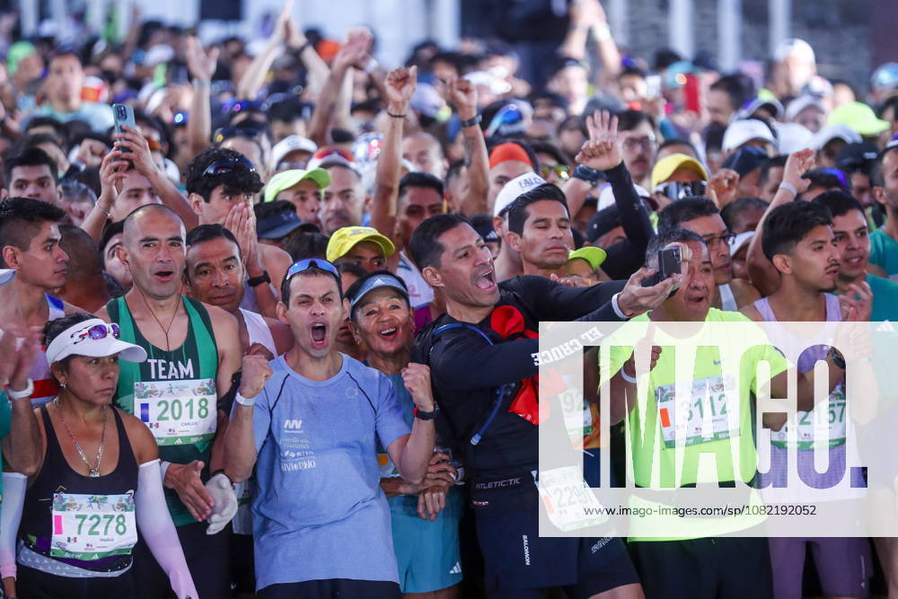 43rd edition of the Mexico City Marathon People participate in the 43rd edition of the Mexico City Marathon 2026 in Mexico City, Mexico, 30 August 2026. Ciudad de México (es-ES) Mexico