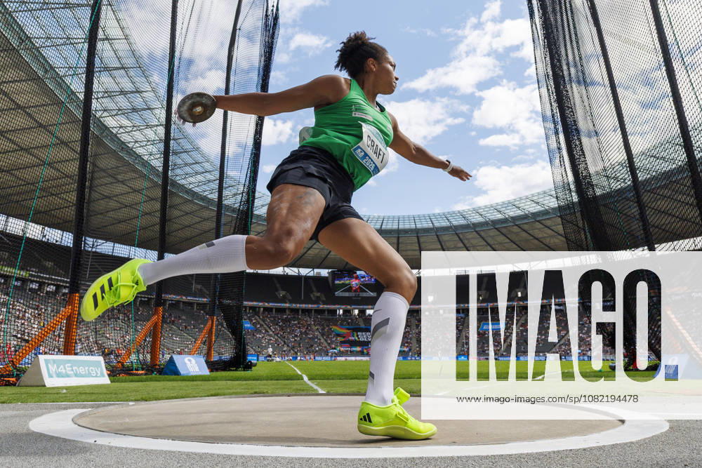 Shanice CRAFT (GER Germany) competing in the women’s discus throw during the ISTAF at Olympic Stadium on August 30, 2026 in Berlin, Germany. Germany