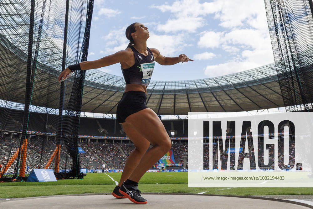 Valarie SION (USA United States) competing in the women’s discus throw during the ISTAF at Olympic Stadium on August 30, 2026 in Berlin, Germany. Germany