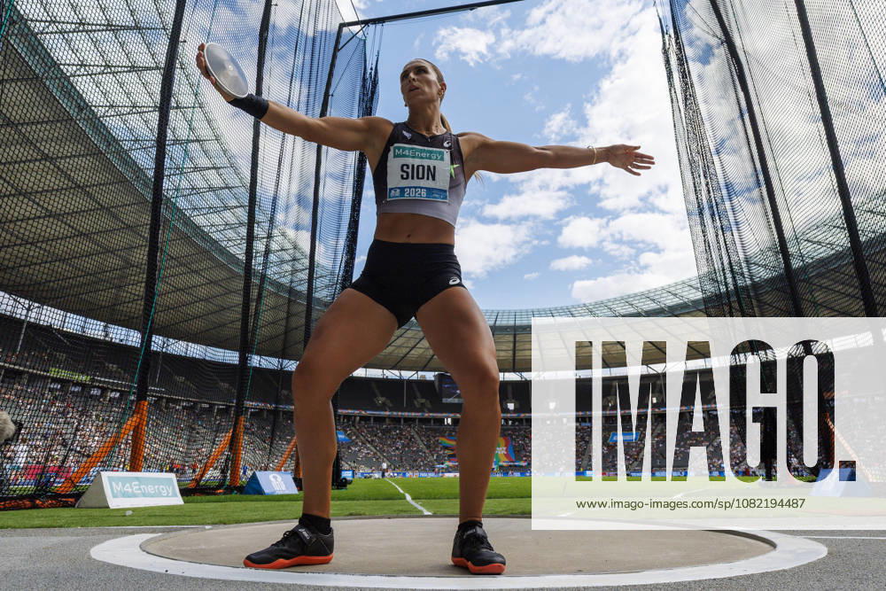 Valarie SION (USA United States) competing in the women’s discus throw during the ISTAF at Olympic Stadium on August 30, 2026 in Berlin, Germany. Germany