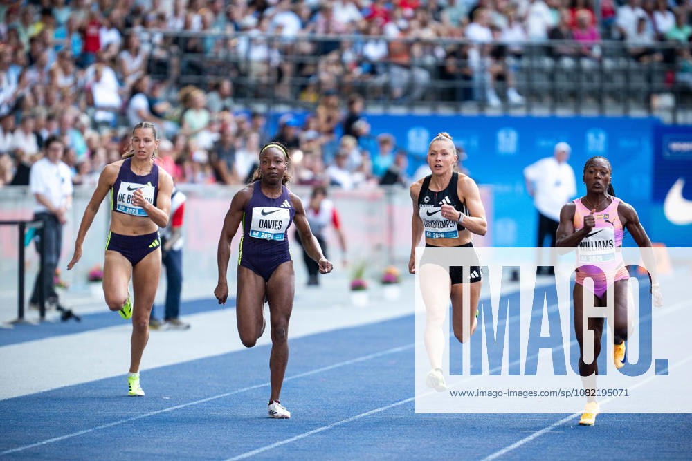 Gina LÜCKENKEMPER (GER Germany) competing in the women 100M, during the ISTAF at Olympic Stadium on August 30, 2026 in Berlin, Germany.