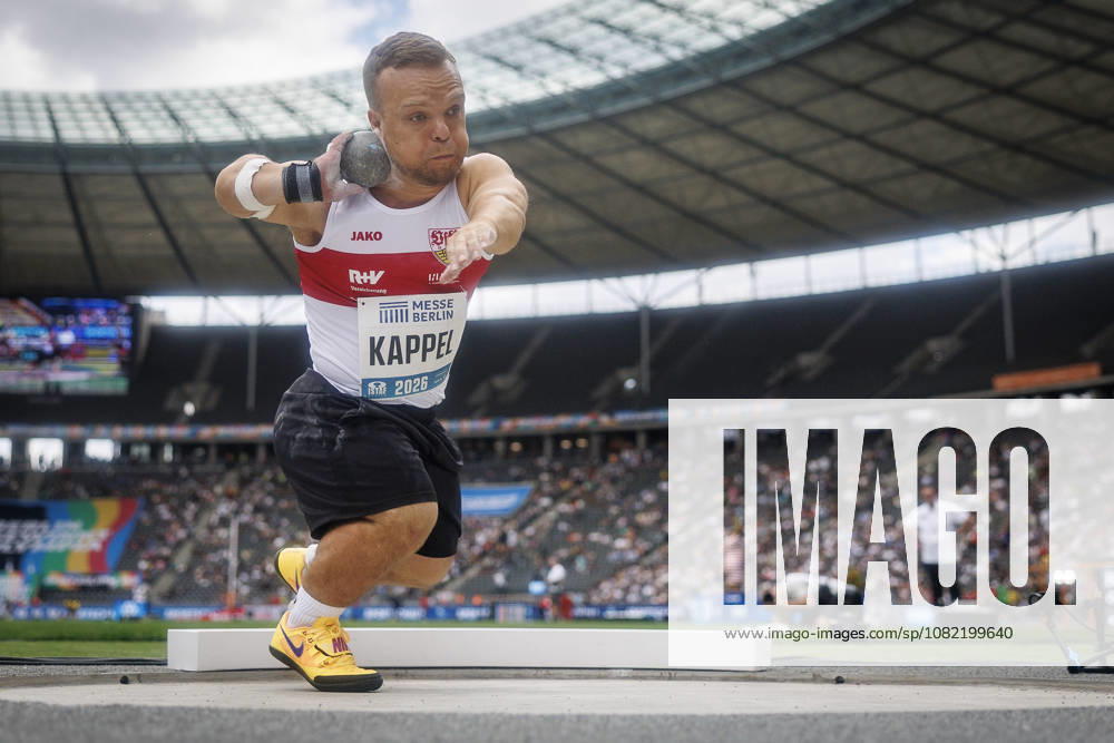Niko KAPPEL (GER Germany) competing in the para shootout during the ISTAF at Olympic Stadium on August 30, 2026 in Berlin, Germany. Germany