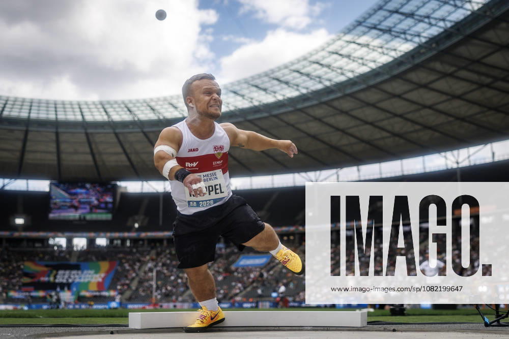 Niko KAPPEL (GER Germany) competing in the para shootout during the ISTAF at Olympic Stadium on August 30, 2026 in Berlin, Germany. Germany
