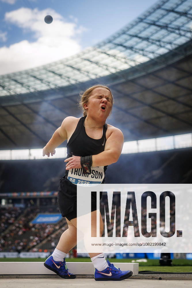 Amy THOMPSON (GBR Great Britain) competing in the para shootout during the ISTAF at Olympic Stadium on August 30, 2026 in Berlin, Germany. Germany