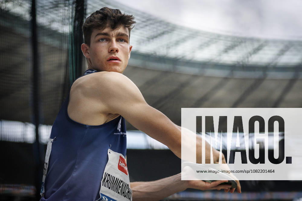 Leon KRUMMENACHER (SUI Switzerland) competing in the men’s discus throw during the ISTAF at Olympic Stadium on August 30, 2026 in Berlin, Germany. Germany