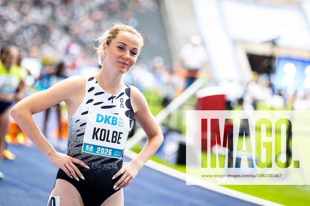 ISTAF 2026 Berlin, August 30, 2026: Smilla KOLBE (GER, Germany) looks forward to the start of her women’s 800-meter race at the ISTAF Berlin on August 30, 2026, at the Olympic Stadium in Berlin, Germany