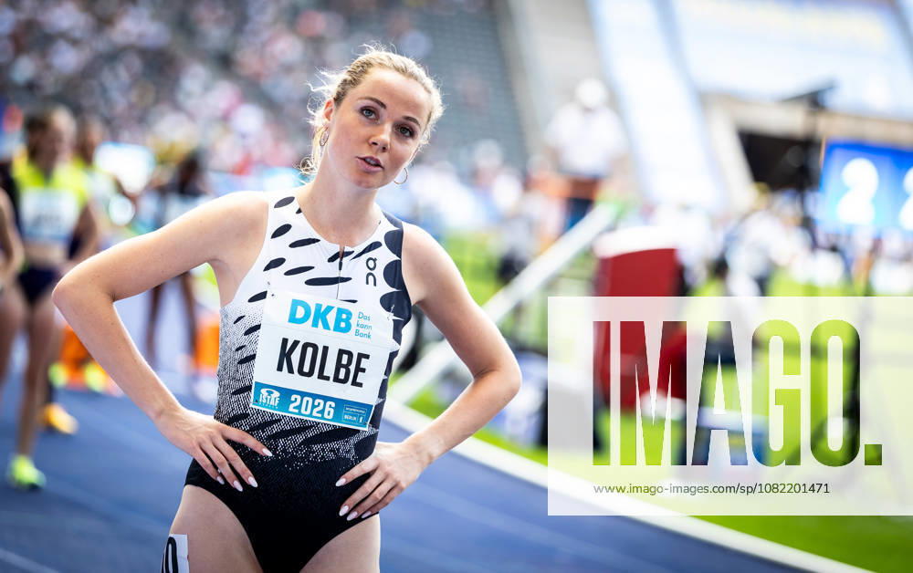 ISTAF 2026 Berlin, August 30, 2026: Smilla KOLBE (GER, Germany) looks forward to the start of her women’s 800-meter race at the ISTAF Berlin on August 30, 2026, at the Olympic Stadium in Berlin, Germany