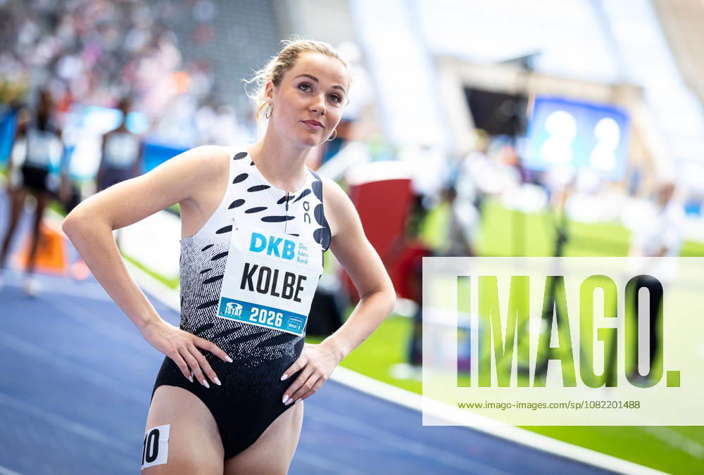 ISTAF 2026 Berlin, August 30, 2026: Smilla KOLBE (GER, Germany) looks forward to the start of her women’s 800-meter race at the ISTAF Berlin on August 30, 2026, at the Olympic Stadium in Berlin, Germany