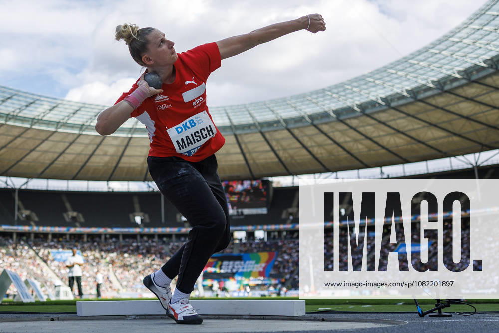 Katharina MAISCH (GER Germany) competing in the women’s shot put during the ISTAF at Olympic Stadium on August 30, 2026 in Berlin, Germany. Germany