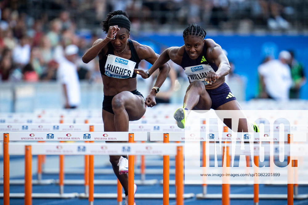 Danielle WILLIAMS (JAM Jamaica) competing in the Women 110M hurdles, during the ISTAF at Olympic Stadium on August 30, 2026 in Berlin, Germany.