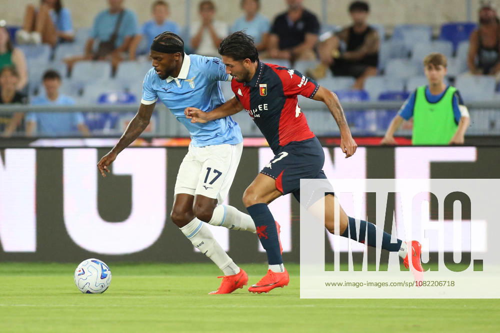 SOCCER - Serie A - SS Lazio vs. Genoa CFC Photo by IPA ABACAPRESS.COM87946911 - Nuno Tavares of Societa Sportiva Lazio is in action during the 2026 2027 Serie A match between S.S. Lazio and Genoa C.F.C. at the Stadio Olimpico in Rome, Italy. Rome Italy