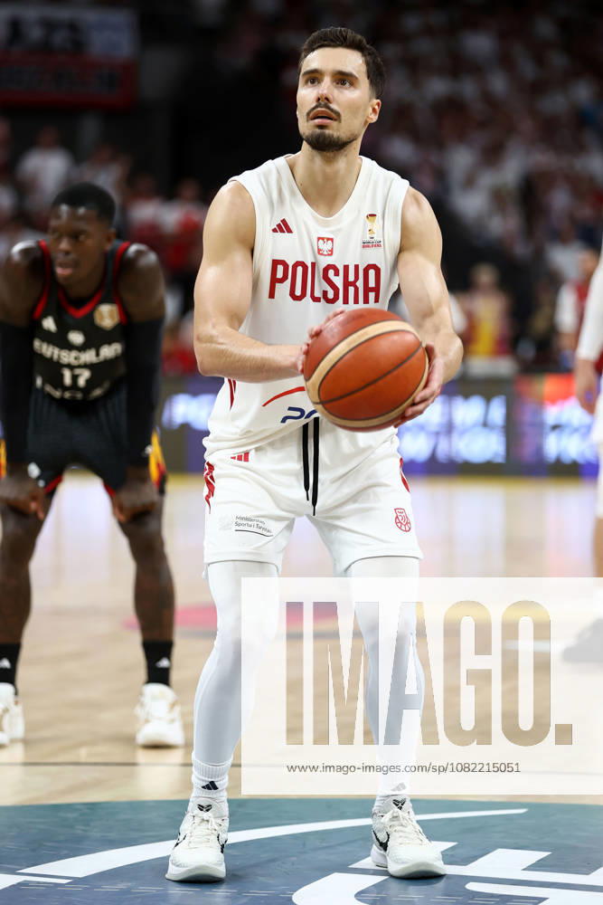 Poland V Germany - FIBA Basketball World Cup European Qualifier Group K Andrzej Pluta plays during the FIBA Basketball World Cup European Qualifier Group K match between Poland and Germany at Ergo Arena in Gdansk, Poland, on August 30, 2026. Gdansk Poland