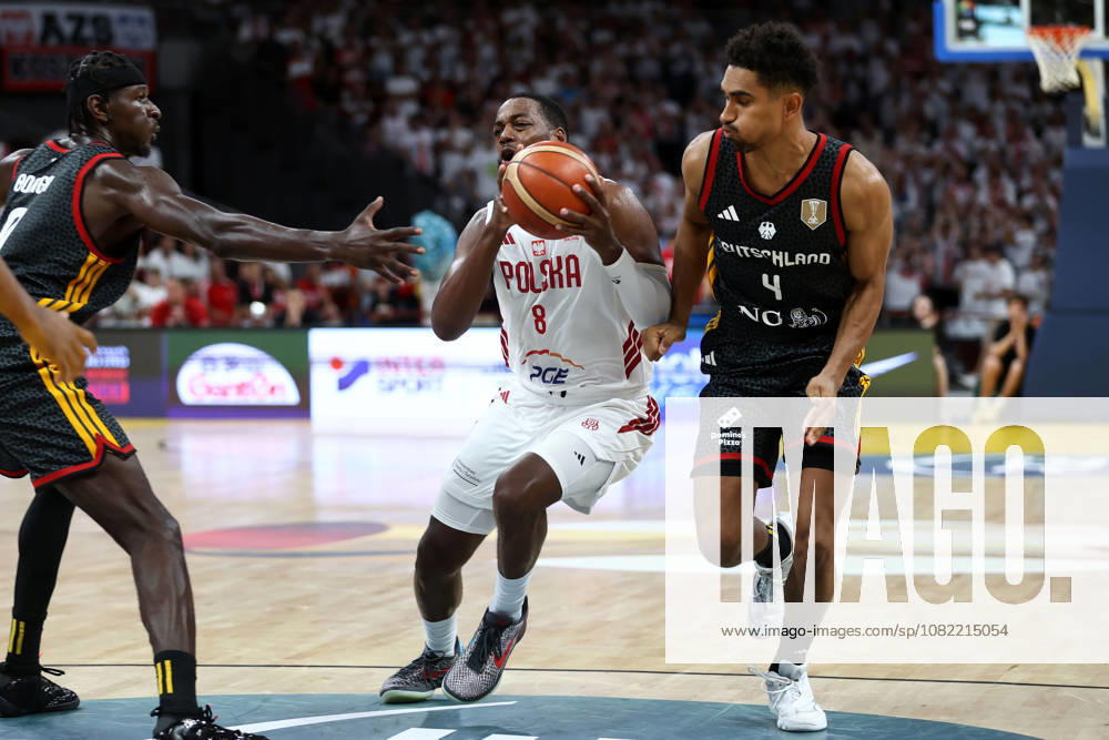 Poland V Germany - FIBA Basketball World Cup European Qualifier Group K Jordan Loyd and Maodo Lo during the FIBA Basketball World Cup European Qualifier Group K match between Poland and Germany at Ergo Arena in Gdansk, Poland, on August 30, 2026. Gdansk Poland