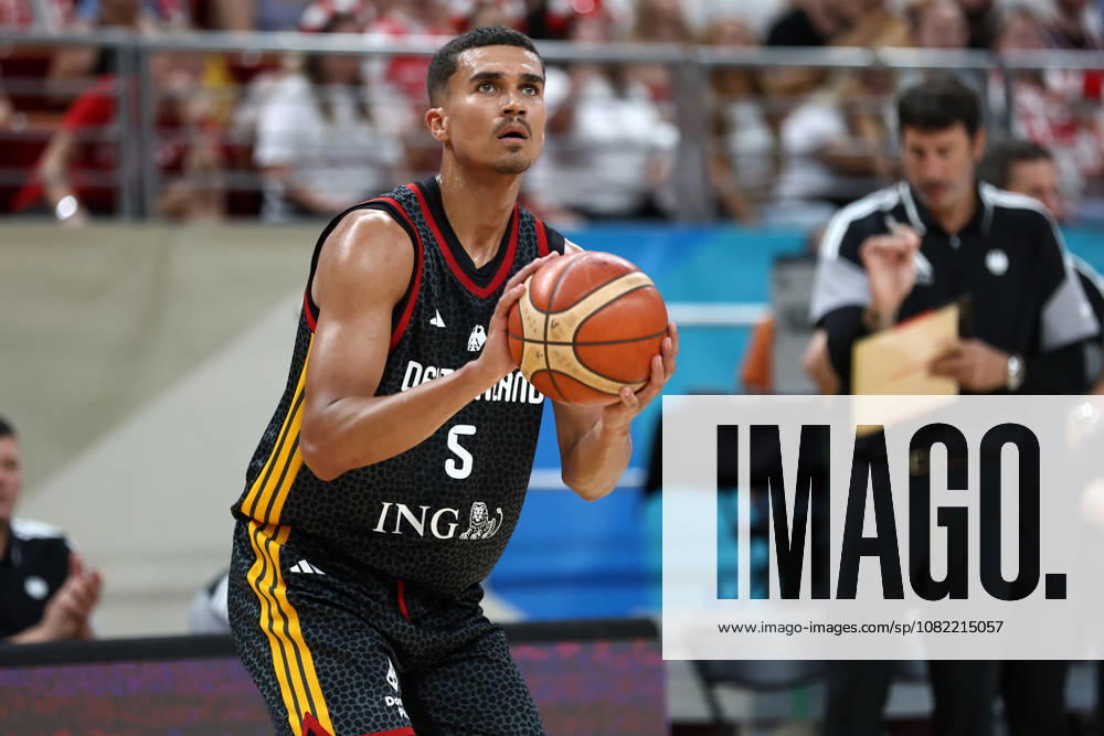 Poland V Germany - FIBA Basketball World Cup European Qualifier Group K Tristan Da Silva plays during the FIBA Basketball World Cup European Qualifier Group K match between Poland and Germany at Ergo Arena in Gdansk, Poland, on August 30, 2026. Gdansk Poland