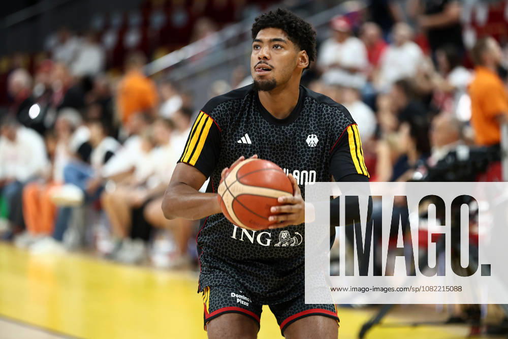 Poland V Germany - FIBA Basketball World Cup European Qualifier Group K Kostja Mushidi during the FIBA Basketball World Cup European Qualifier Group K match between Poland and Germany at Ergo Arena in Gdansk, Poland, on August 30, 2026. Gdansk Poland