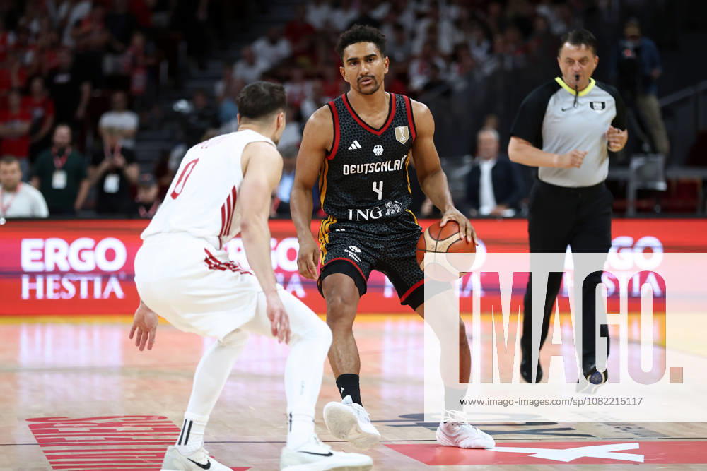 Poland V Germany - FIBA Basketball World Cup European Qualifier Group K Maodo Lo plays during the FIBA Basketball World Cup European Qualifier Group K match between Poland and Germany at Ergo Arena in Gdansk, Poland, on August 30, 2026. Gdansk Poland