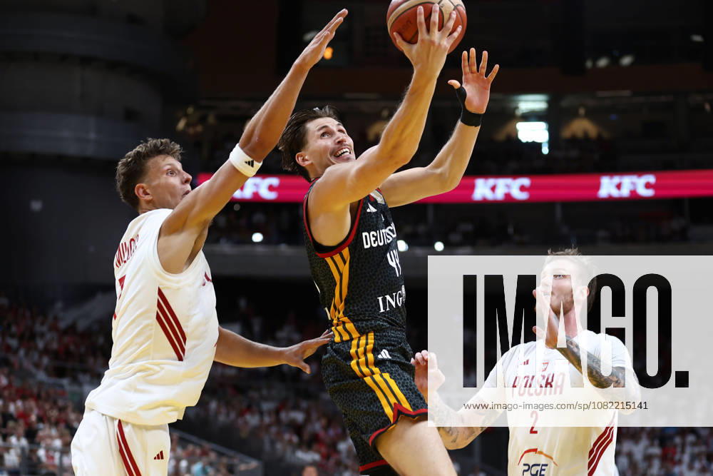 Poland V Germany - FIBA Basketball World Cup European Qualifier Group K David Kramer plays during the FIBA Basketball World Cup European Qualifier Group K match between Poland and Germany at Ergo Arena in Gdansk, Poland, on August 30, 2026. Gdansk Poland