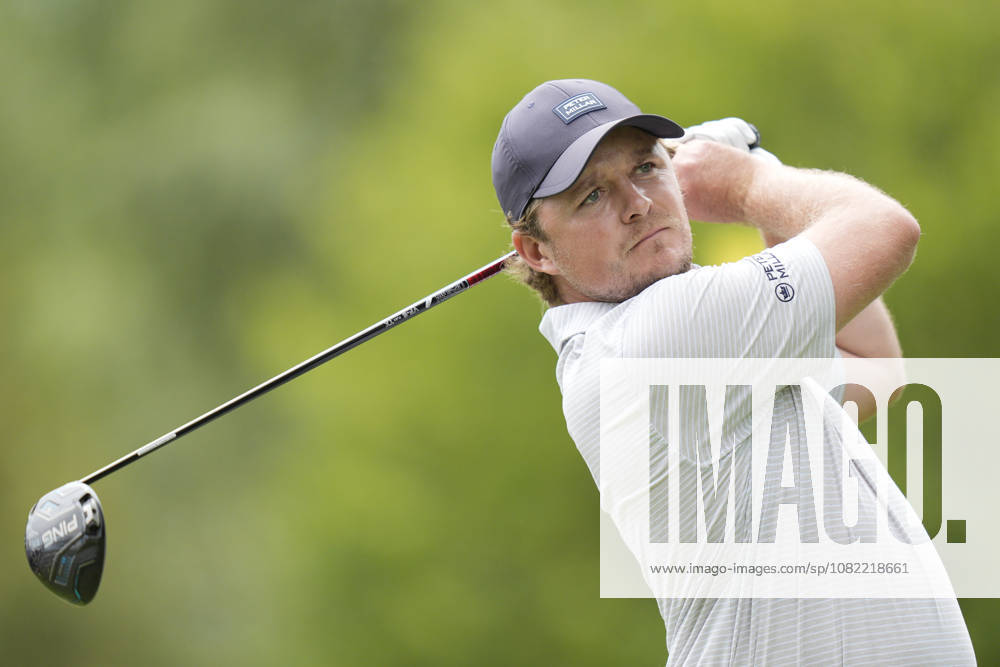 SUTTON COLDFIELD, ENGLAND - AUG 30: Eddie Pepperell ENG) plays from the third tee during Round 4 at the 2026 Husqvarna British Masters at The Belfry, Sutton Coalfield on August 30, 2026 in Warwickshire, England The 2026 Husqvarna British Masters