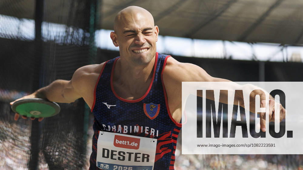 Dario DESTER (ITA Italy) competing during the ISTAF at Olympic Stadium on August 30, 2026 in Berlin, Germany. Germany