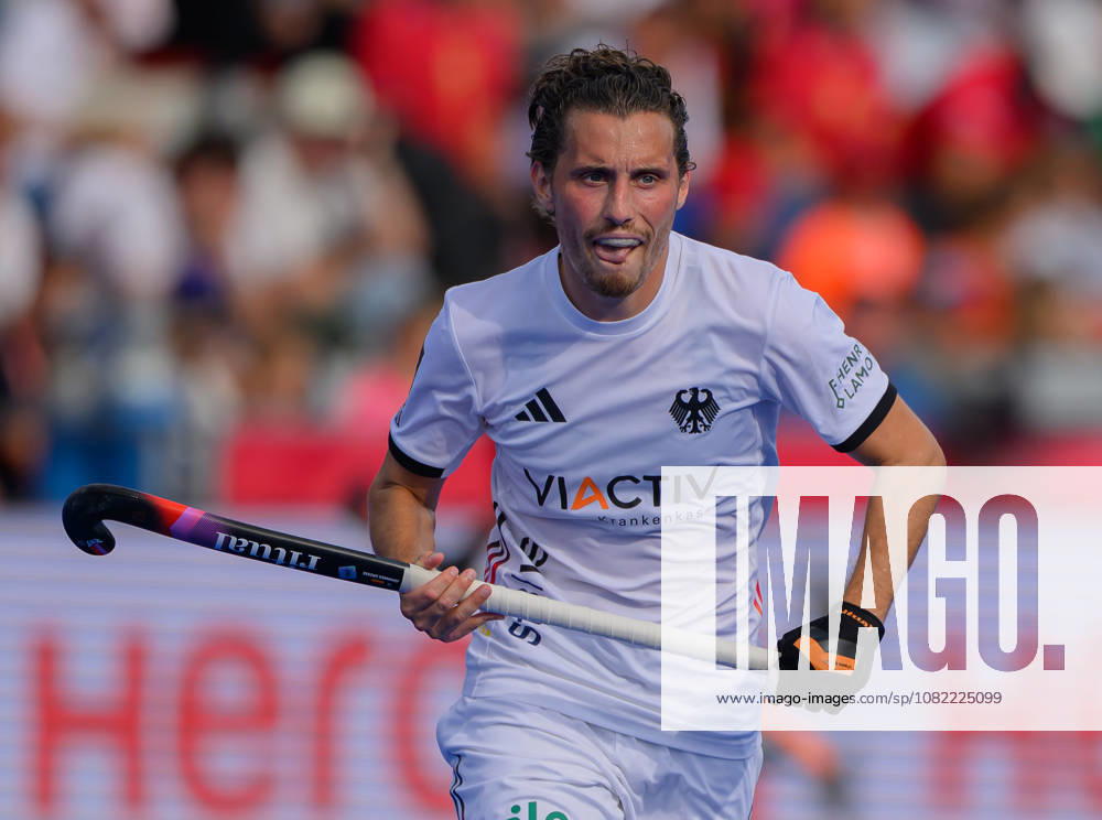 Mens Hockey World Cup Final Johannes Große of Germany (Die Honamas) during the Mens FIH Hockey World Cup Final against Spain at Belfius Hockey Arena, Brussels 30 08 2026 UK Newspapers OUT