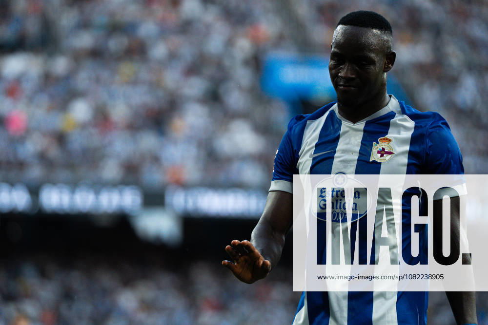Bil Nsongo seen during LaLiga EA Sports 2026 27 matchday 3 game between Deportivo de A Coruna and Valencia CF played at ABanca Riazor Stadium in A Coruna (Marta Lopez Ball Raw Images) A Coruna Estadio ABanca Riazor Spain