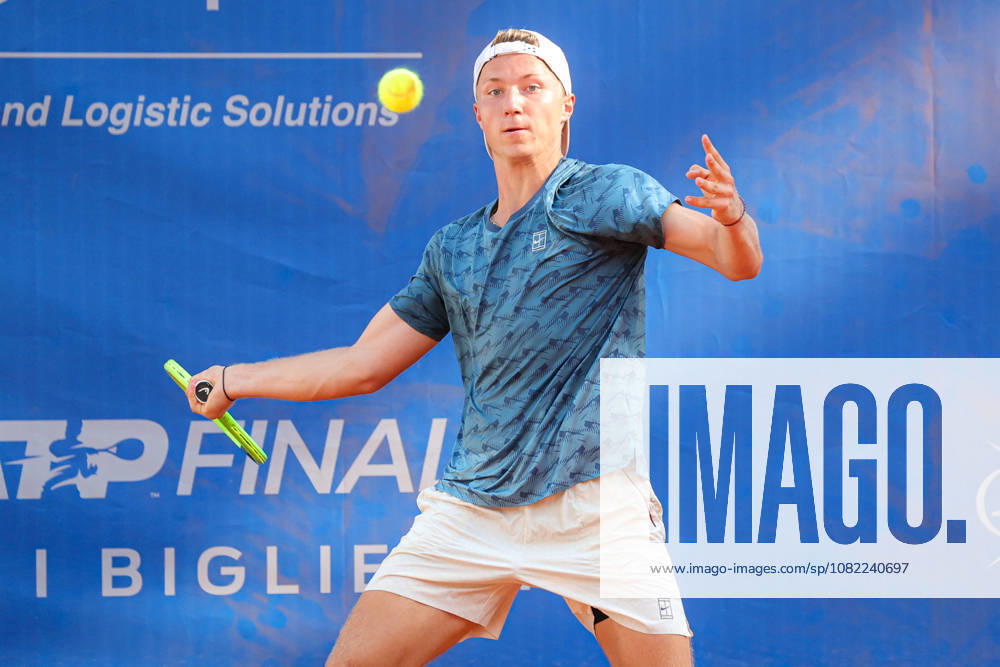 IPA87978032 - Max Schoenhaus (GER) during the Como Lake Challenger, an international tennis tournament in Como, Italy, on August 31, 2026