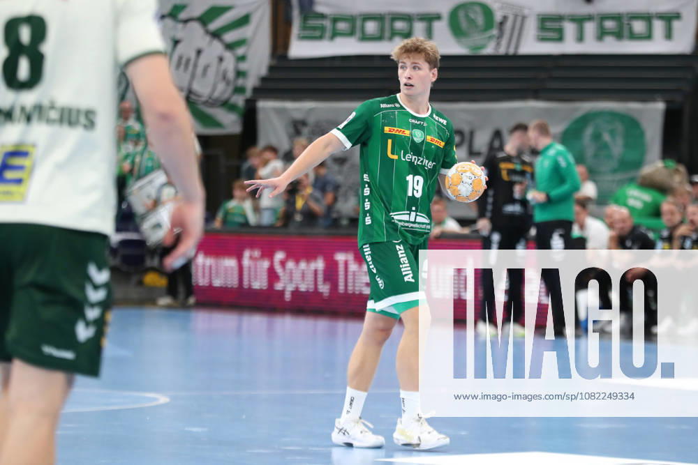 Handball, HBL2 SC DHfK Leipzig vs. GWD Minden, August 31, 2026, Finn Schroven 19, SC DHfK Leipzig Handball, 2nd Bundesliga, 2026–2027 season, Matchday 1: SC DHfK Leipzig vs. GWD Minden on August 31, 2026, at the Quarterback Immobilien Arena Leipzig