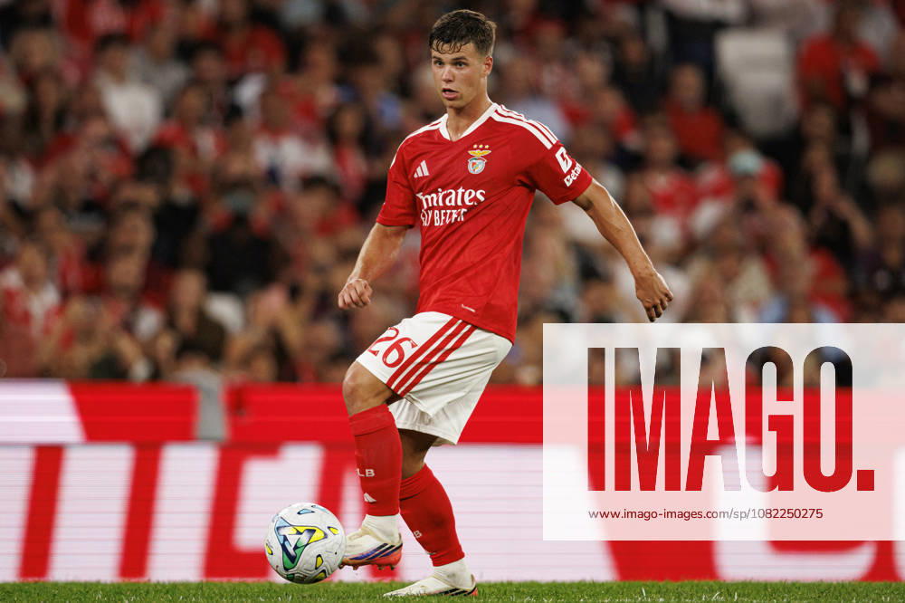 Samuel Dahl seen during Liga Portugal 2026 2027 game between teams of SL Benfica and GD Estoril Praia at Estadio Da Luz (Maciej Rogowski Ball Raw Images PT) Lisbon Estadio Da Luz Portugal